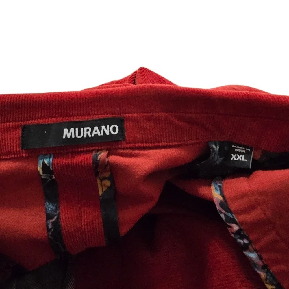 Murano Ancient Renaissance Collection Slim Fit Double Breasted Blazer NWT Sz XXL